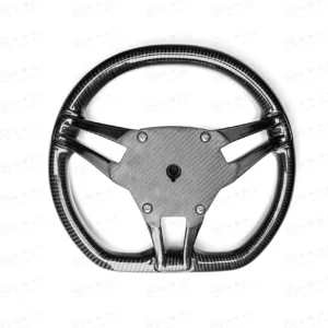 Carbon Fiber 3-Spoke Steering Wheel - Image 5