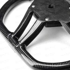 Carbon Fiber 3-Spoke Steering Wheel - Image 7