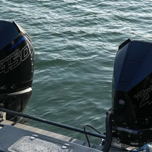 Carbon Fiber Engine Air Scoops for Mercury V8 Outboard, 500R, 450R, 300R – Bild 7