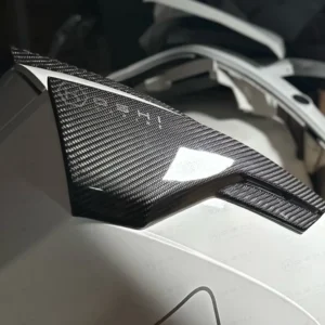 Carbon Fiber Engine Air Scoops for Mercury V8 Outboard, 500R, 450R, 300R – Bild 5